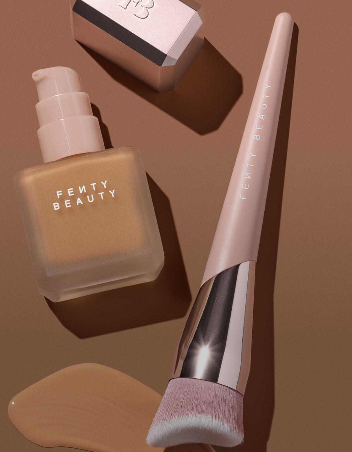 Fenty Beauty routine campaign
