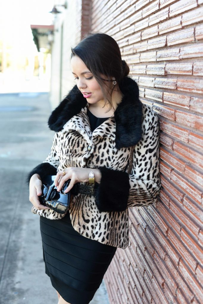 Vintage Leopard coat 