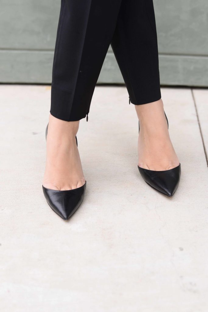 Jimmy Choo black pumps 