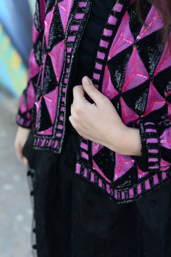 Cheeky Vintage Houston beaded jacket