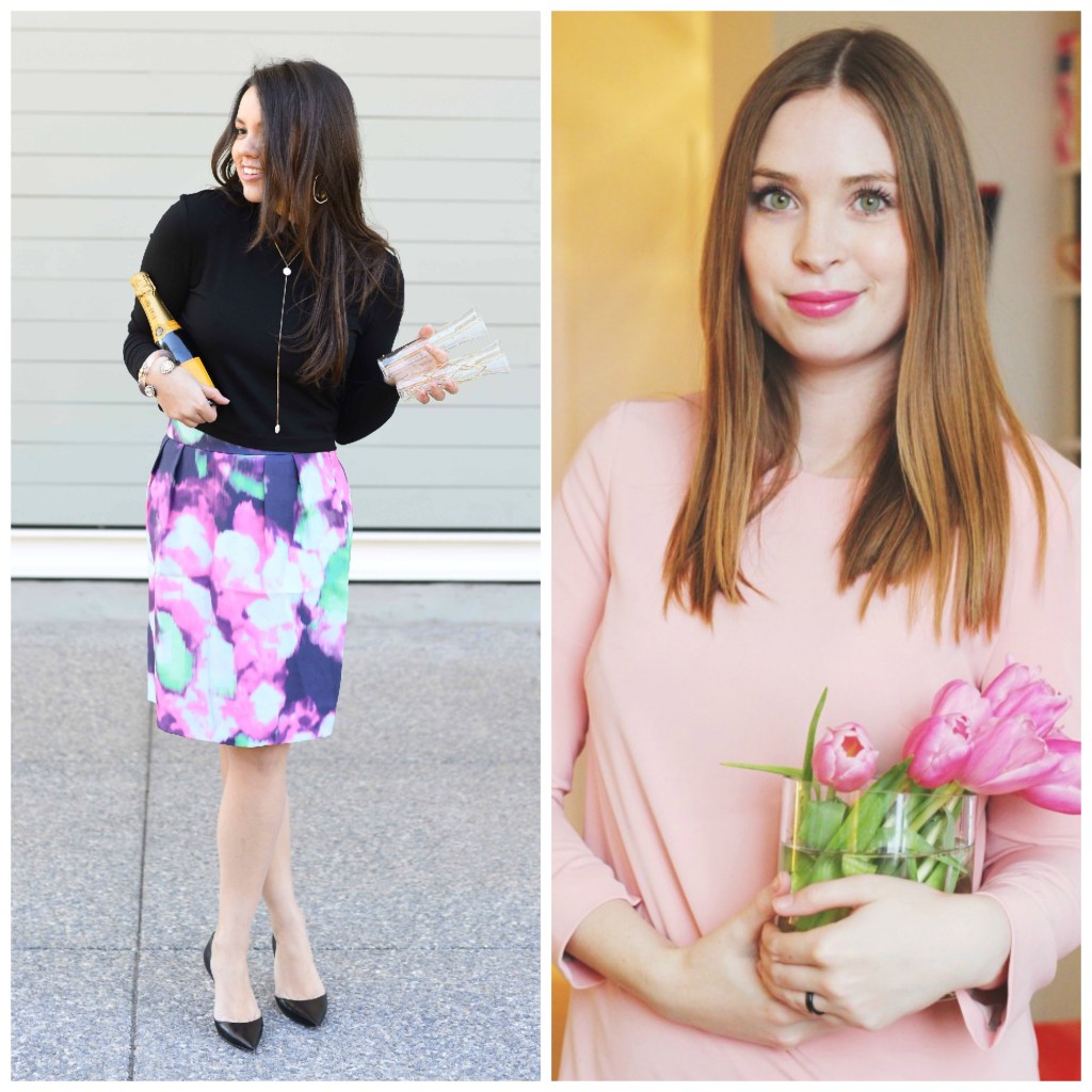 Two bloggers // One Galentines Party