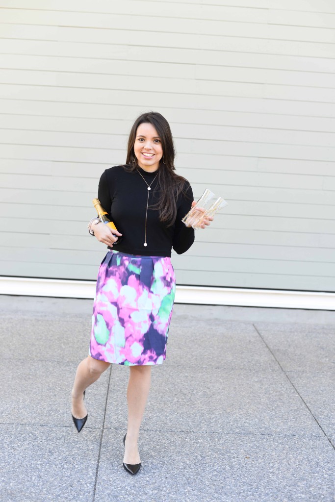 Champagne hostess gift