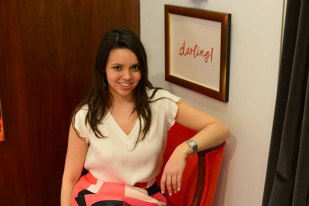 Kate Spade Madison Ave VIP room - NYC