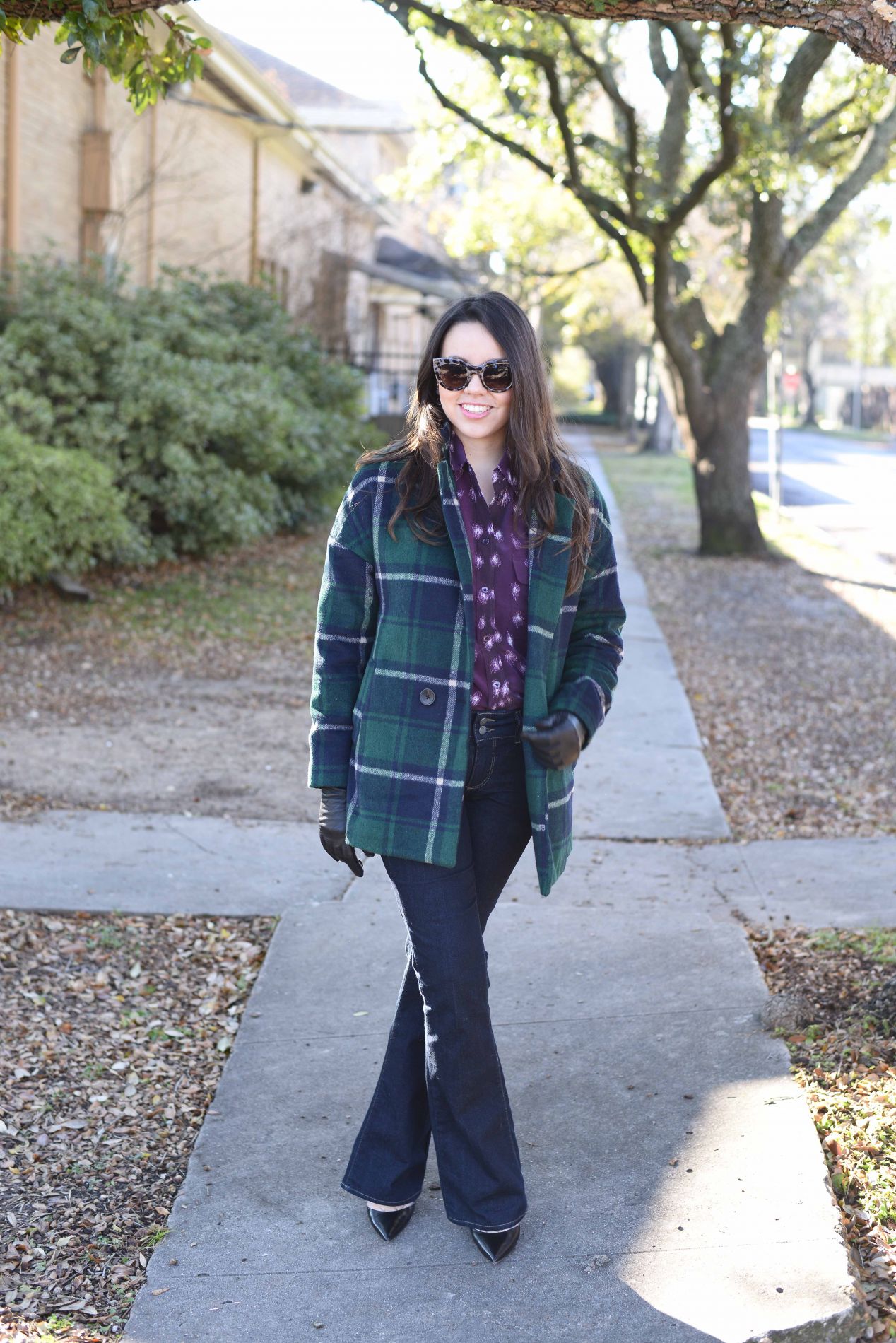 Plaid Coat