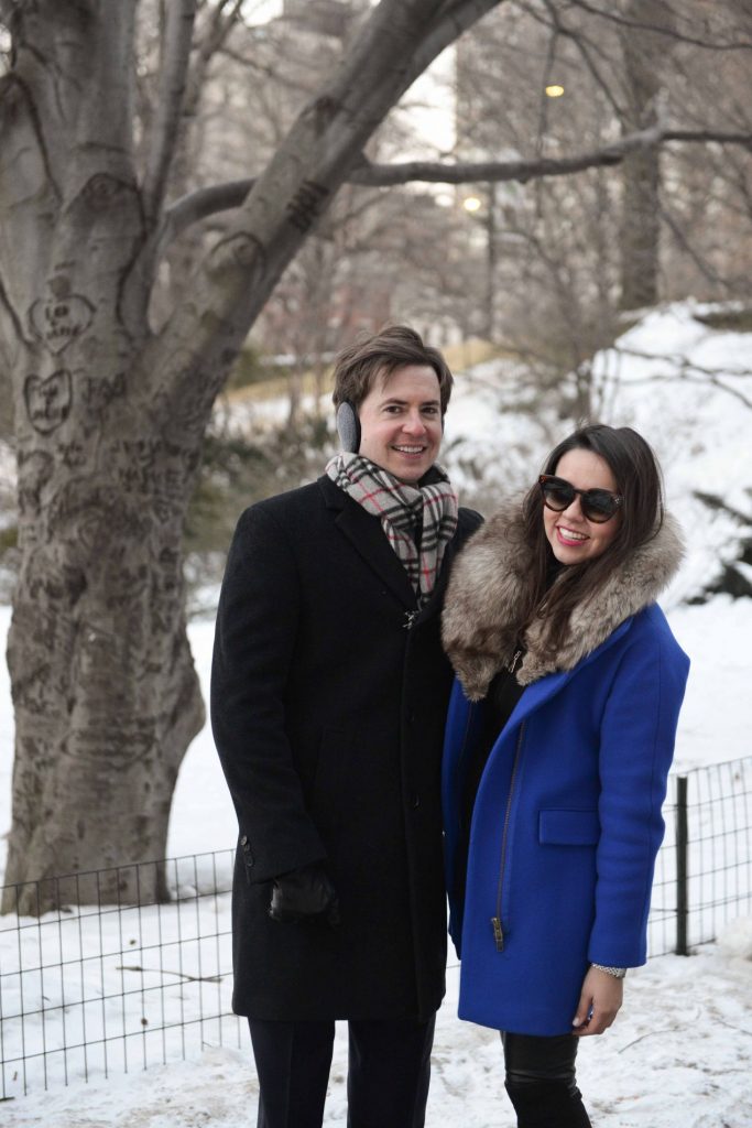 Carved love tree - Central Park NYC