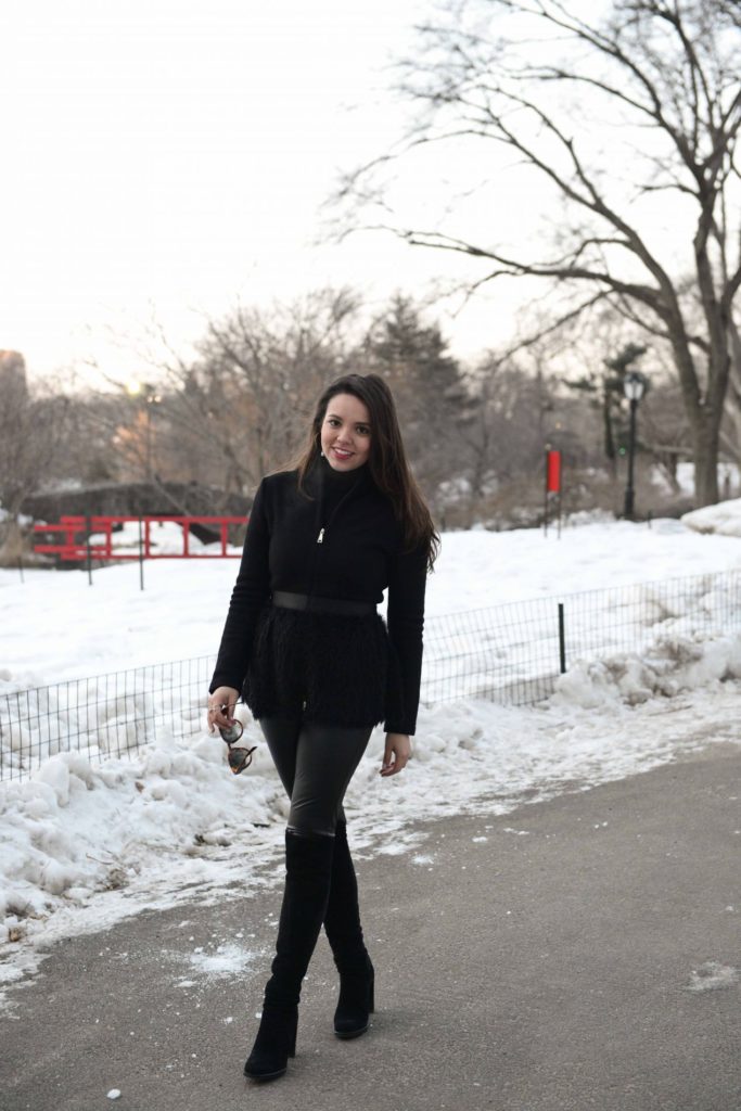 Armani Feather trimmed jacket