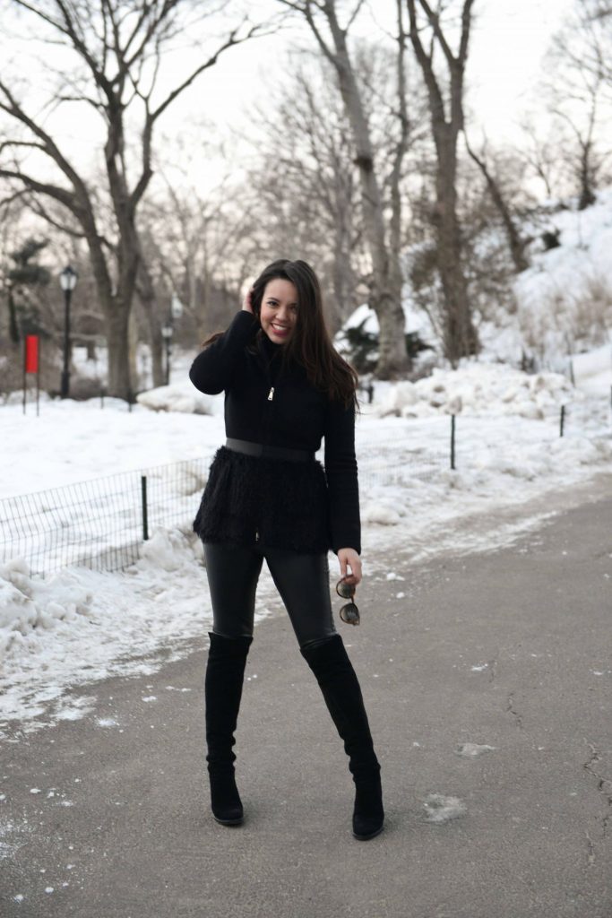 Armani Feather trimmed jacket