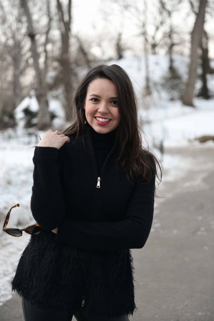 All black in Central Park