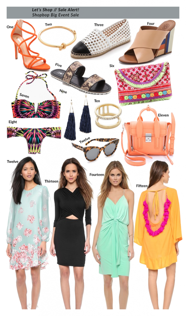 Let's Shop - Shopbop Big Event Sale March 2015