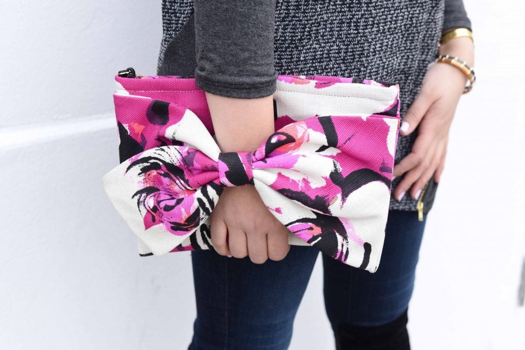 Kate Spade On Purpose Sweetheart pink Clutch