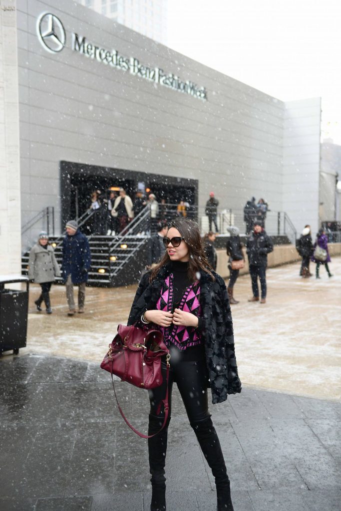 Snow at MBFW