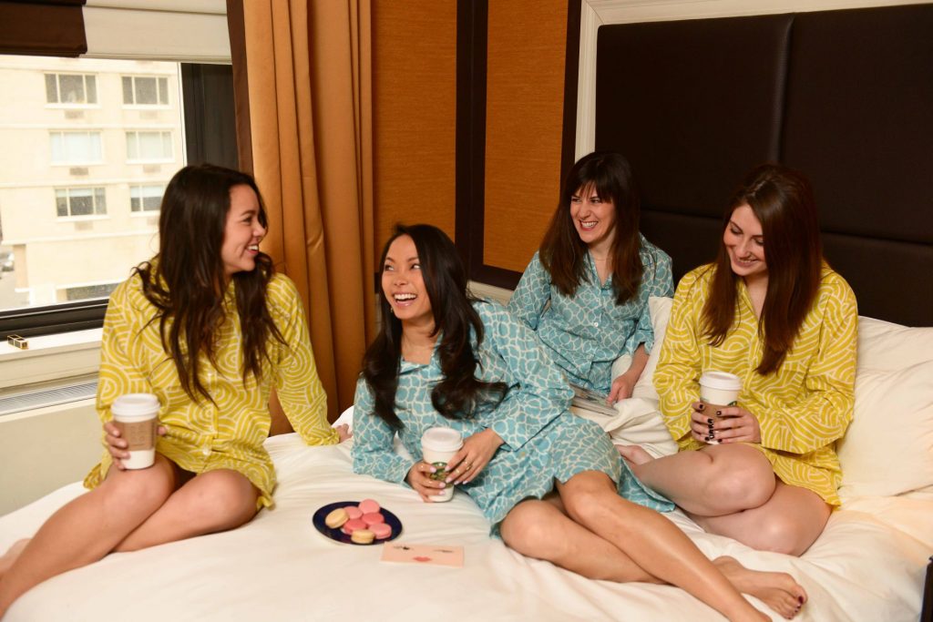 Blogger Pajama Party - Pretty Plum Sugar - NYFW
