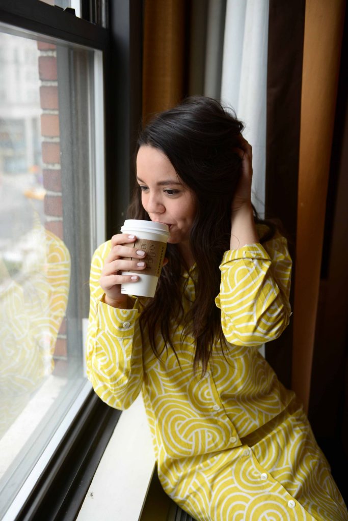 Coffee by the window