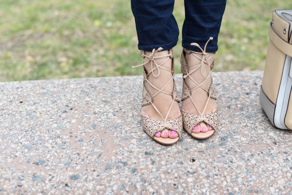 Schutz perforated heels