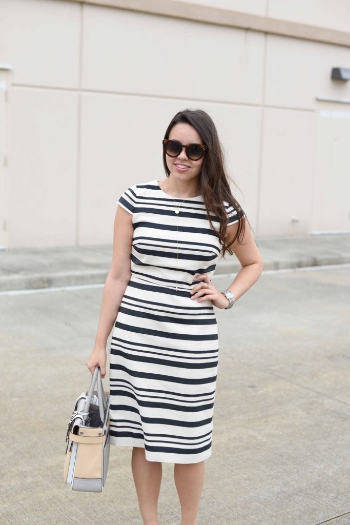 J.Crew Striped dress