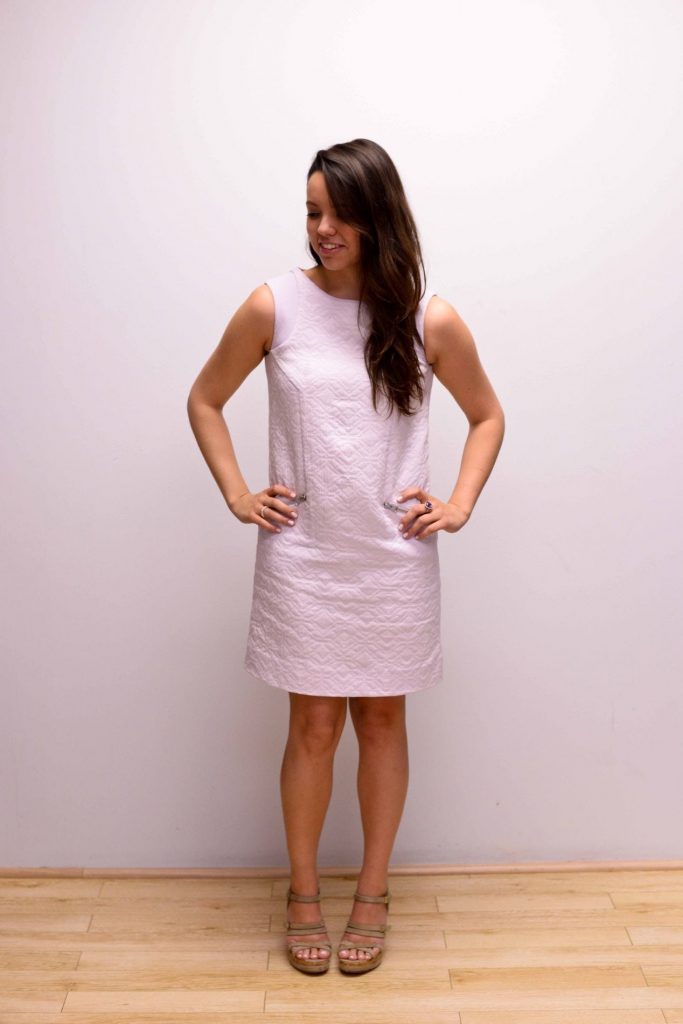 Lilac J.Crew shift dress