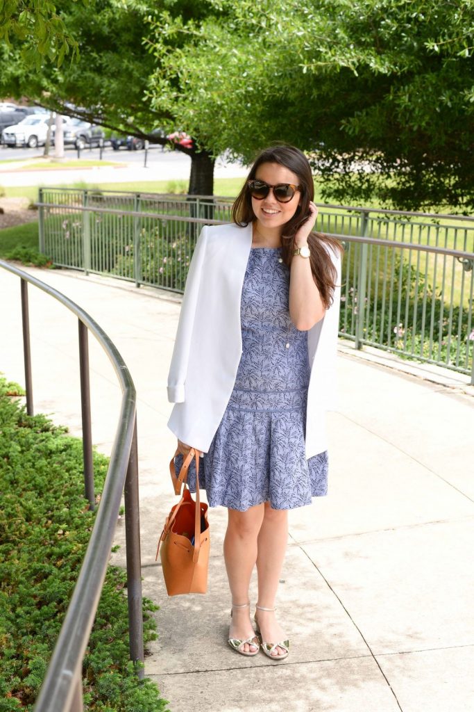White Alice + Olivia Blazer