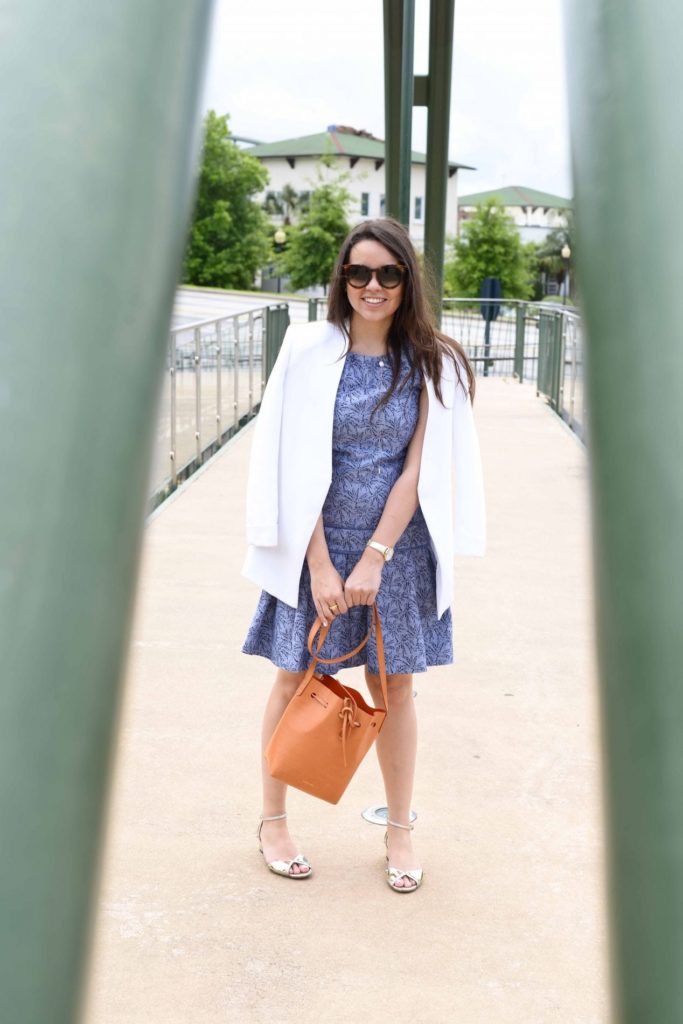 J.Crew Palm Tree Dress