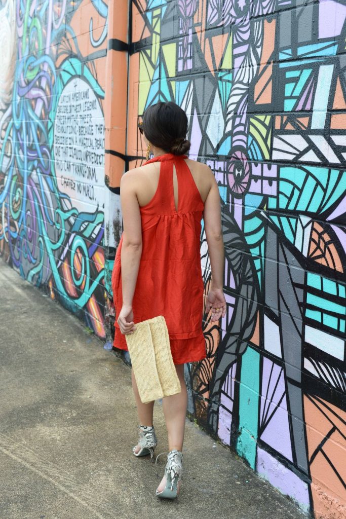 Lady in Red - Summer red dress