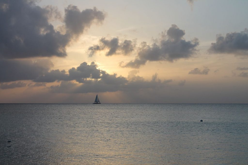 Sunsets on Seven Mile Beach Grand Cayman Islands