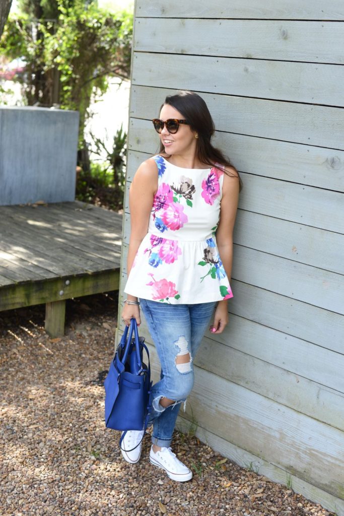 Ready for the weekend in Kate Spade