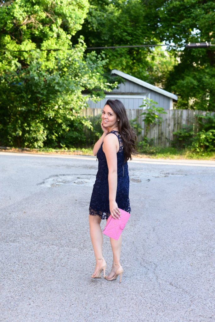 Preppy shift dress for summer
