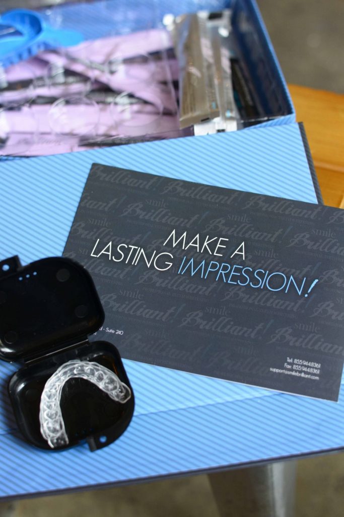 Smile Brilliant at home teeth whitening kit - Girl Wonder Life review