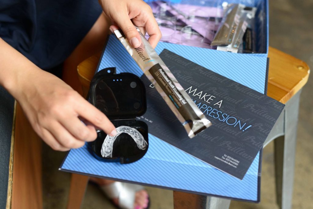 Smile Brilliant at home teeth whitening kit