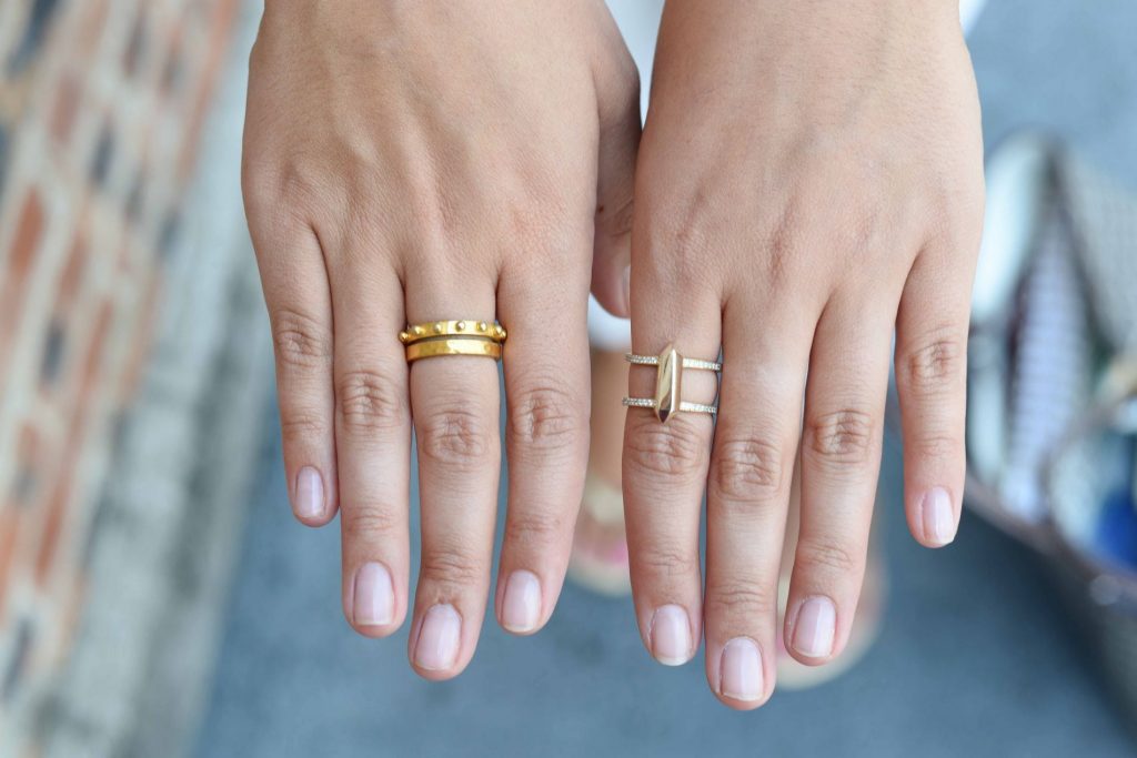 Julie Vos + Kate Spade rings