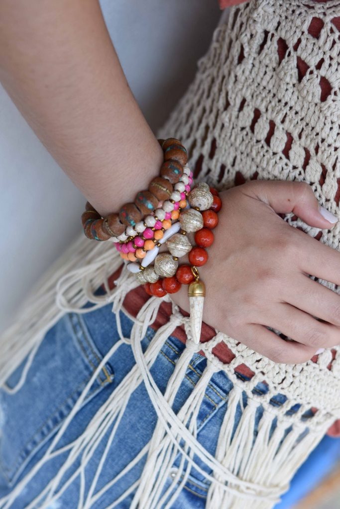 Handmade 31 Bits bracelets