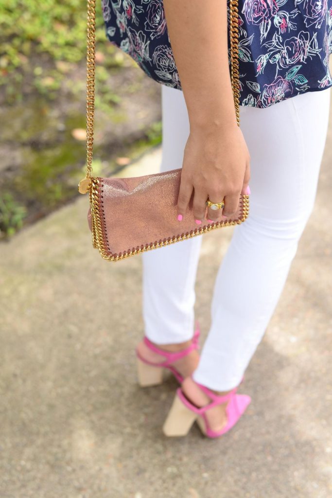 Stella McCartney purse + Dee Keller heels