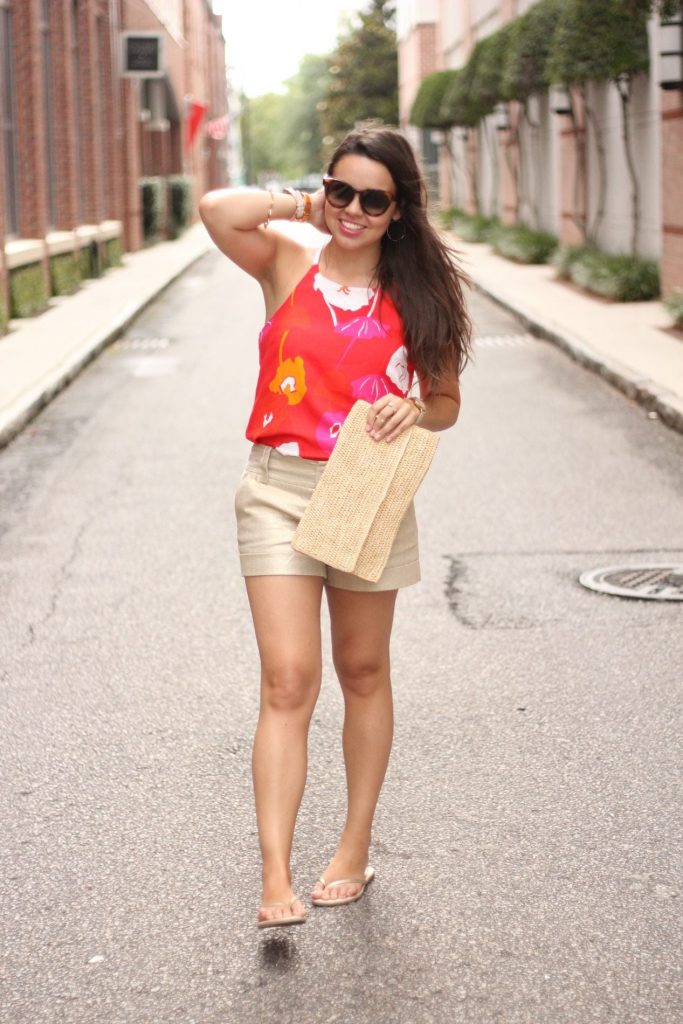 Escapada Living floral tank
