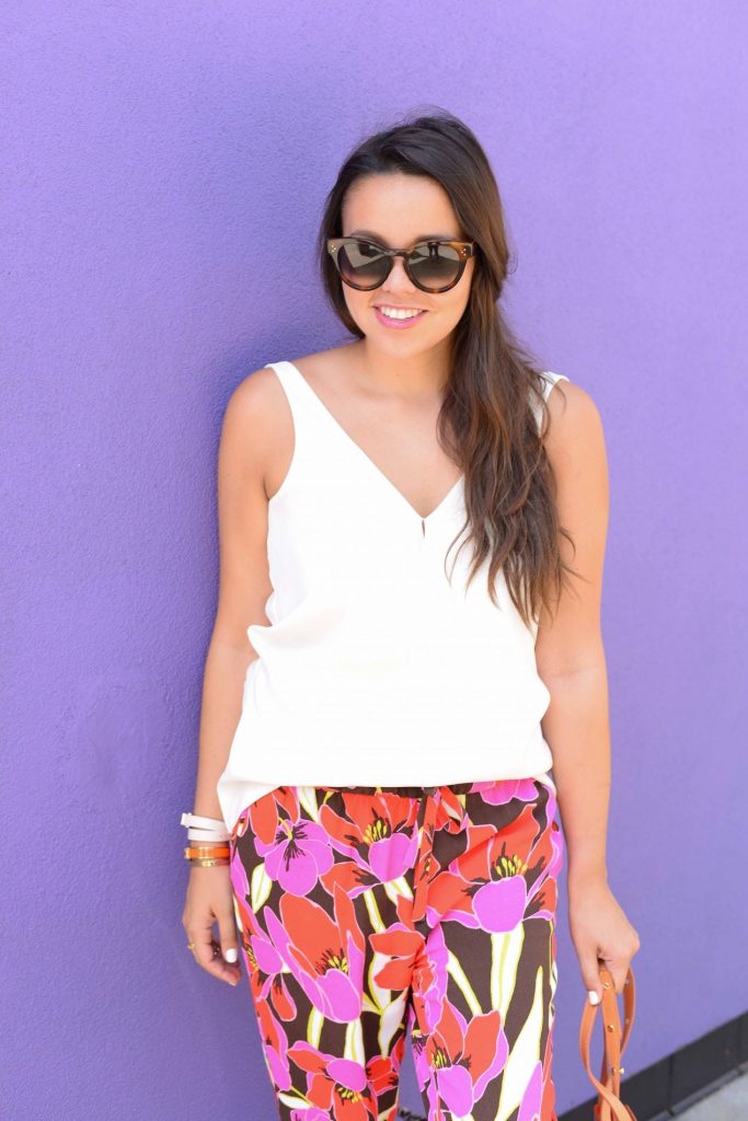 How to wear florals in the summer