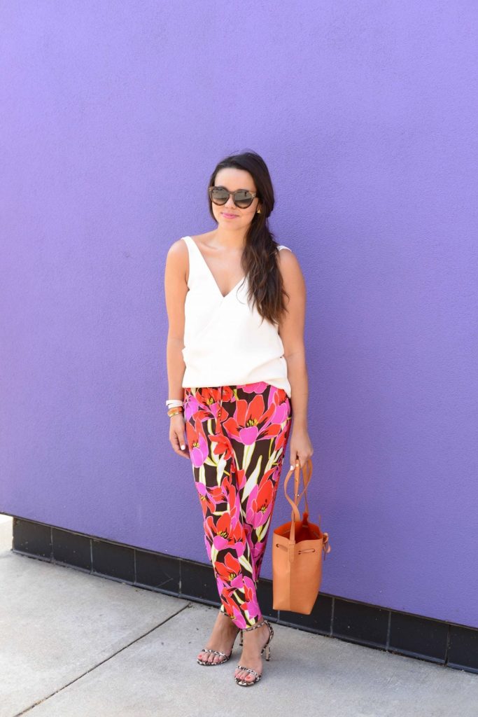 How to dress lounge pants in the summer