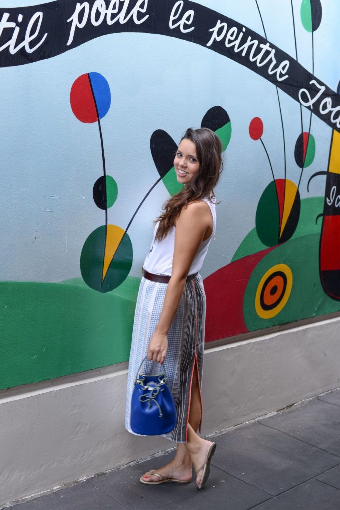 Striped midi skirt - Lemlem