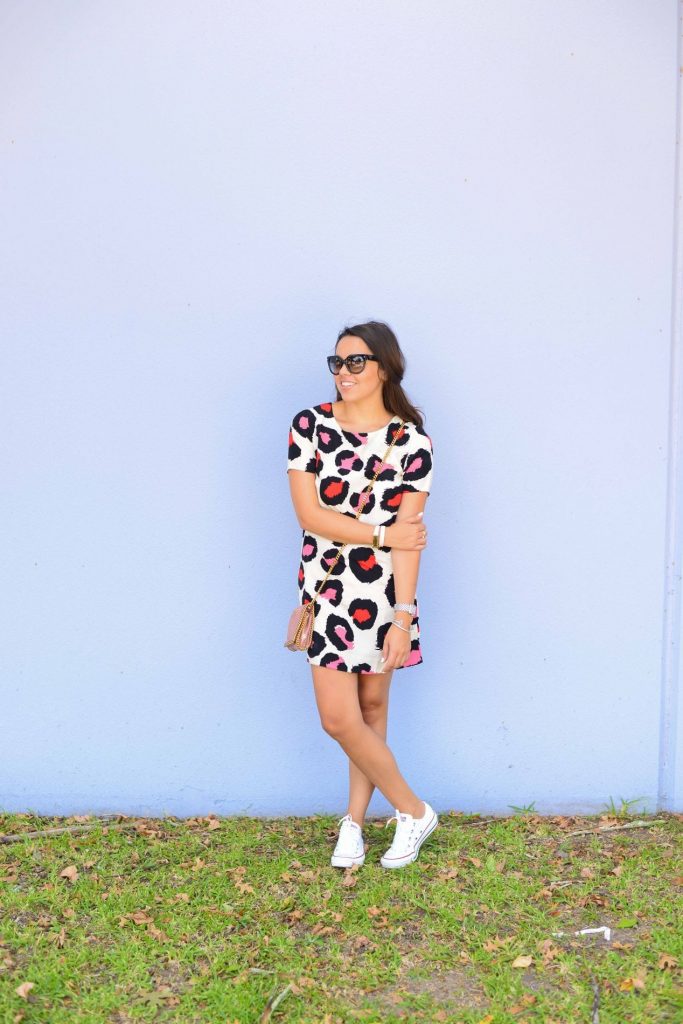 Summer dress + sneakers