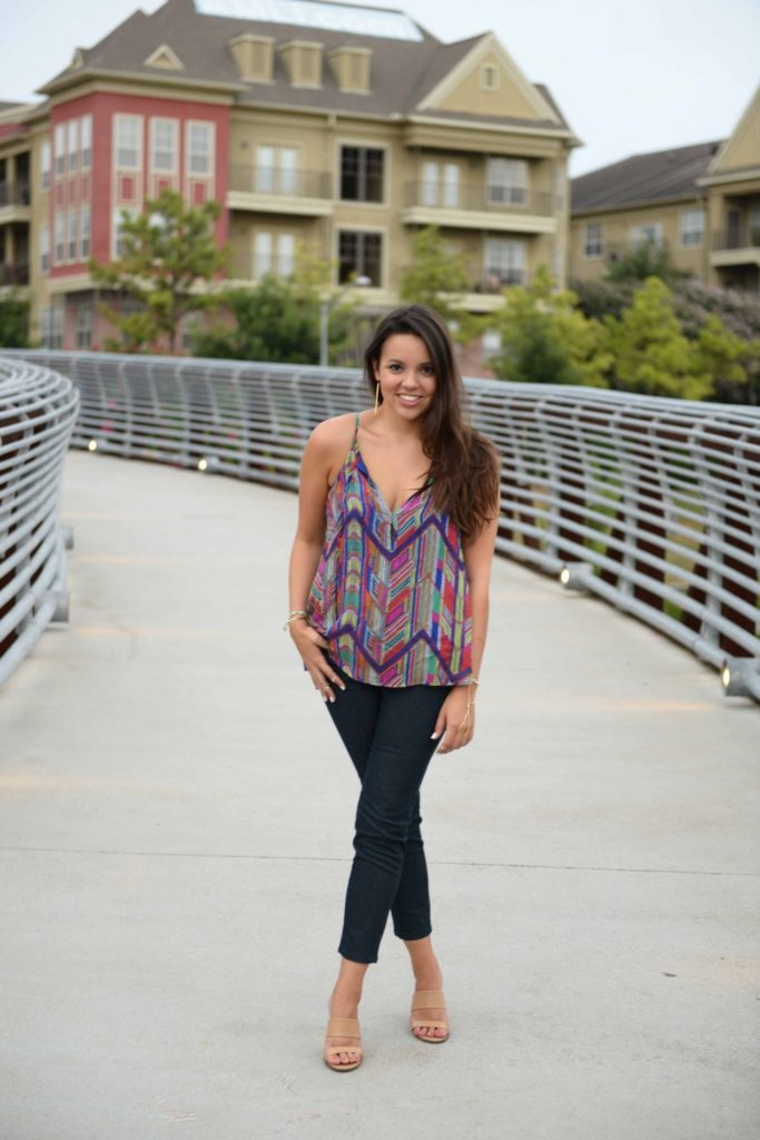 Statement printed tank - Ella Moss