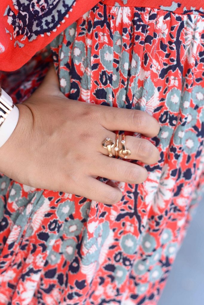 Gumuchian gold & diamond ring