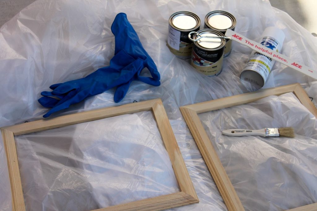 Do it yourself painting picture frames