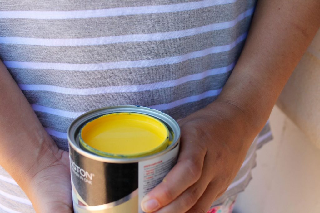 Clark+Kensington vibrant yellow paint