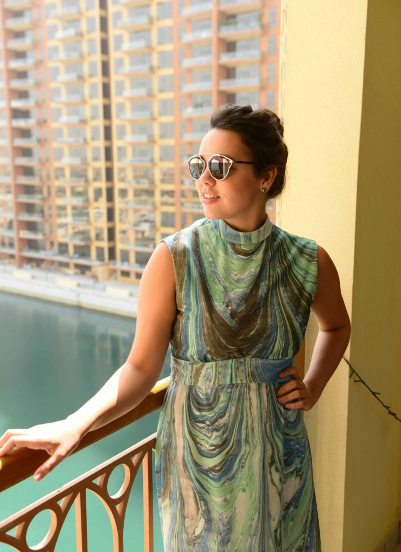 Dior Sunglasses & top knot