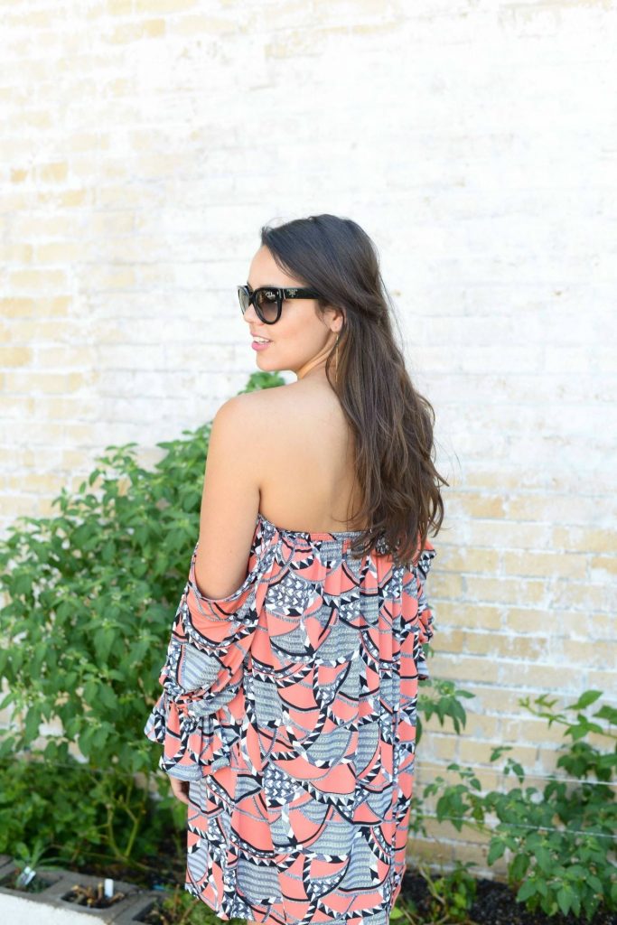 Cold shoulder dress - Tbags Los Angeles