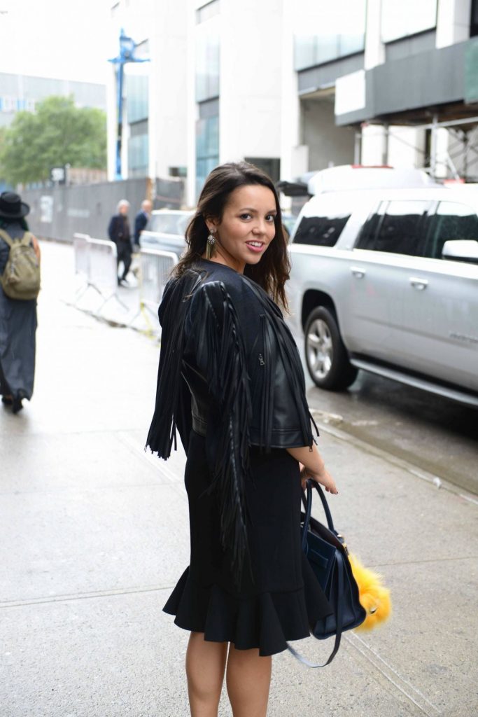 BCBG Max Azria Farrell Fringe Jacket