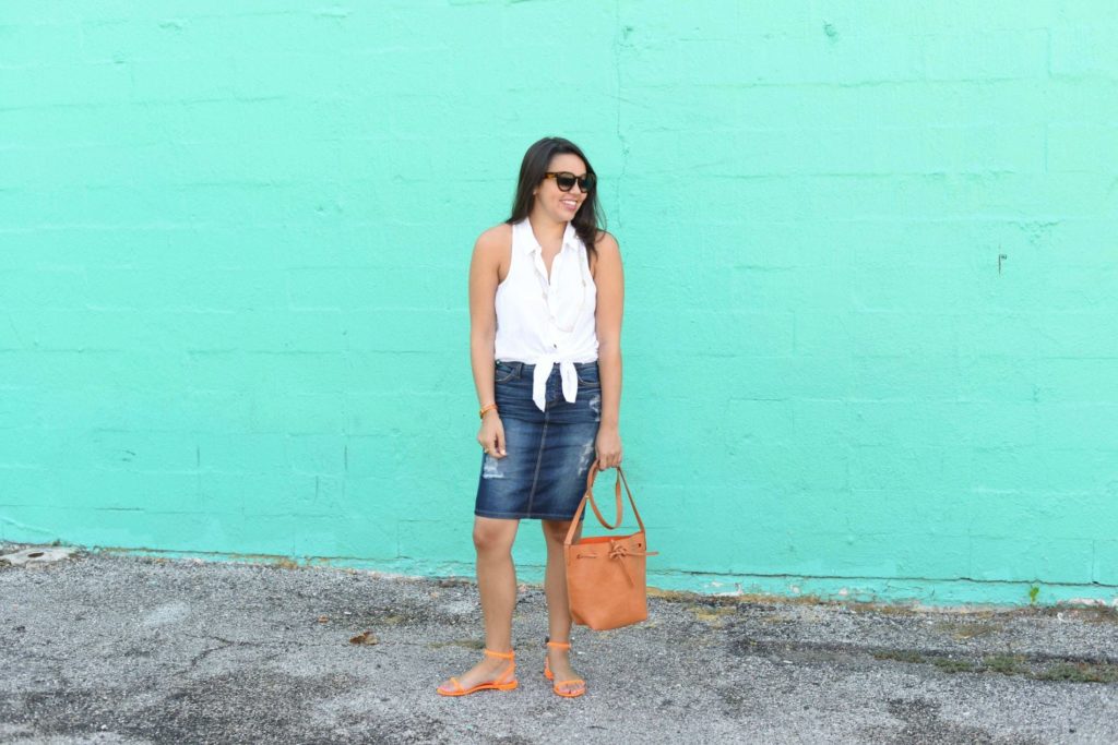 Orange details - Girl Wonder Life