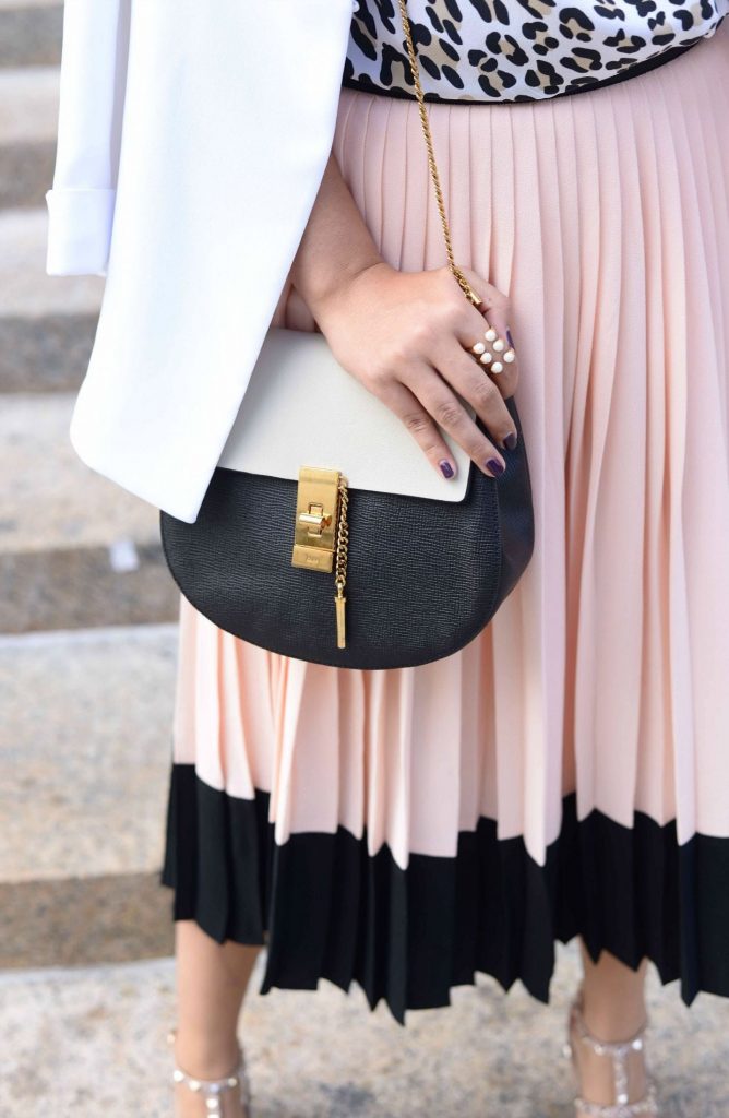 Colorblocked Chloe Drew bag