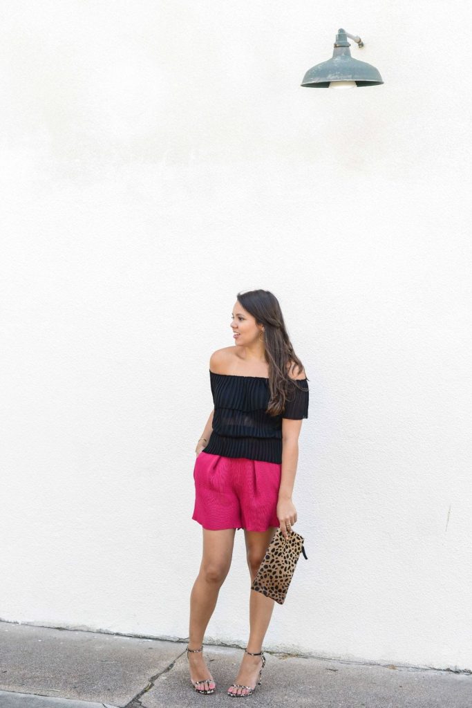 Vintage Gucci knit off the shoulder top