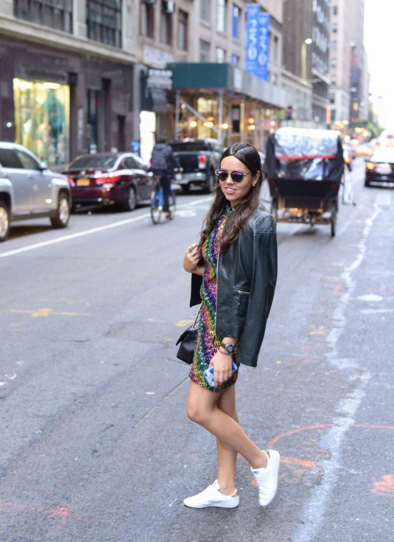 NYFW // Sequins & Sneakers