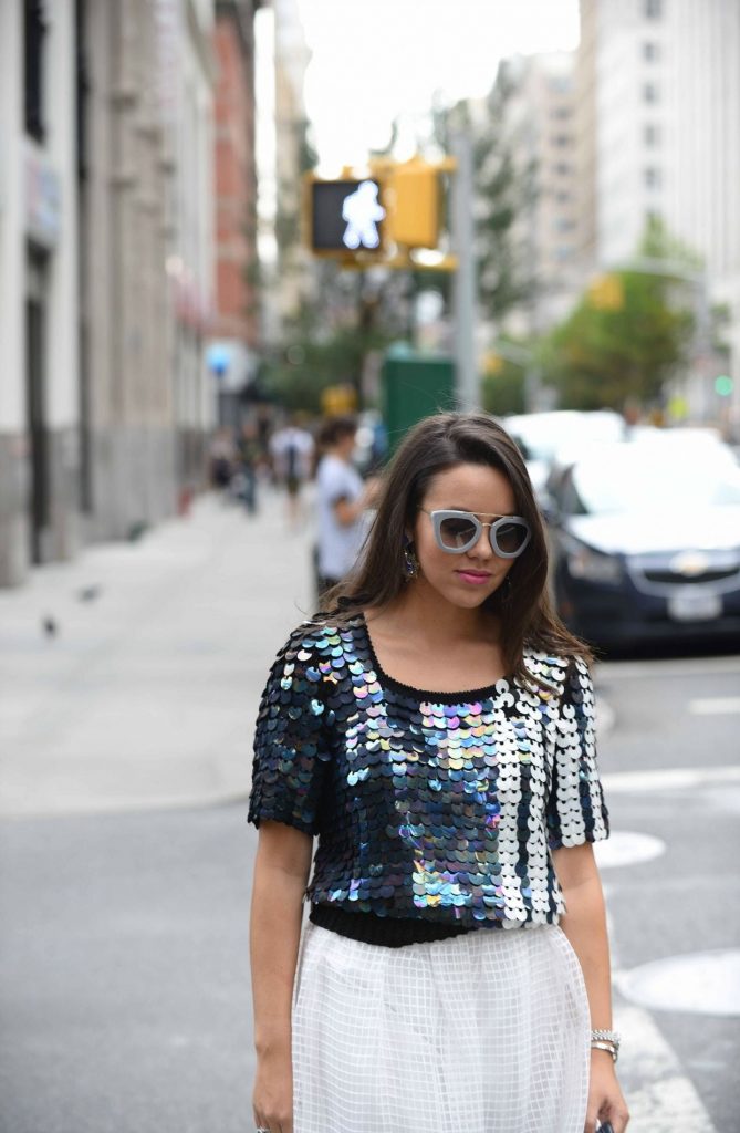 Stripes + Windowpane print