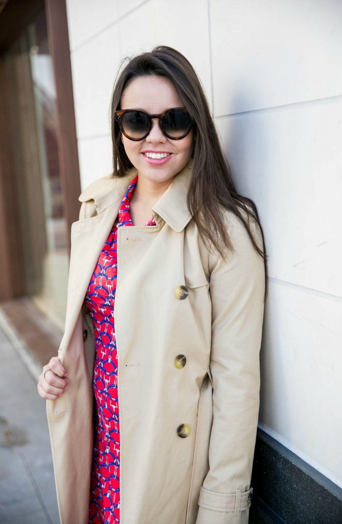 Classic J.Crew trench coat