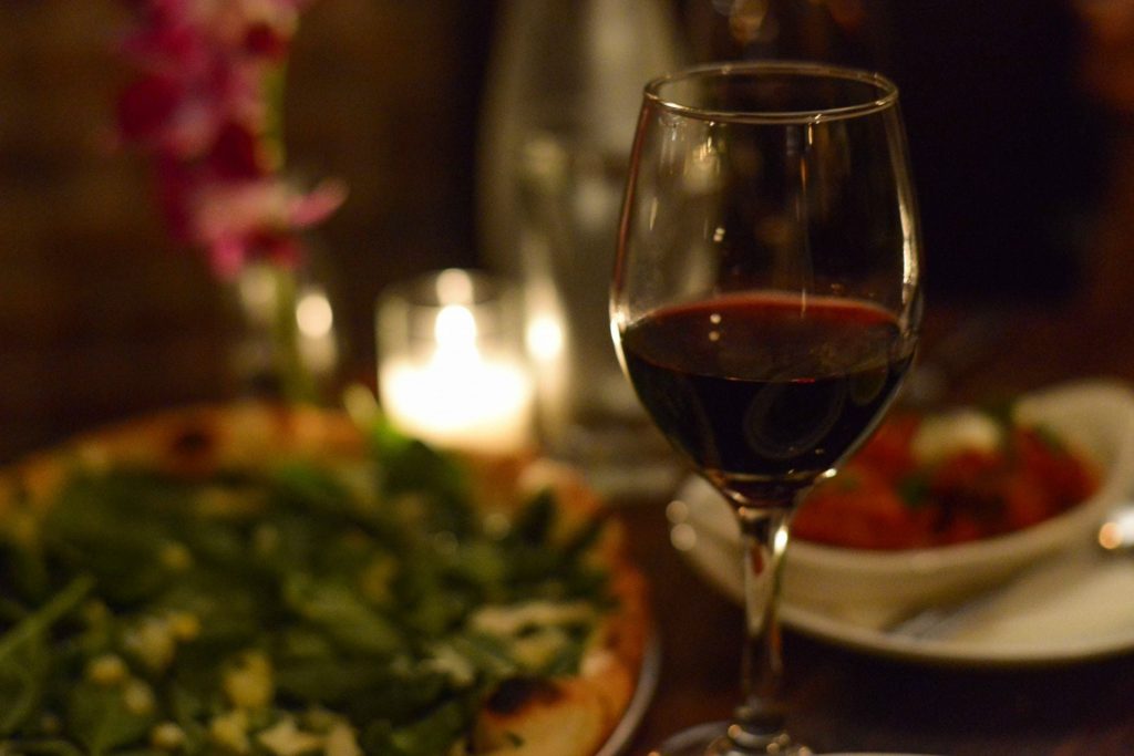 Candlelit dinner in NYC